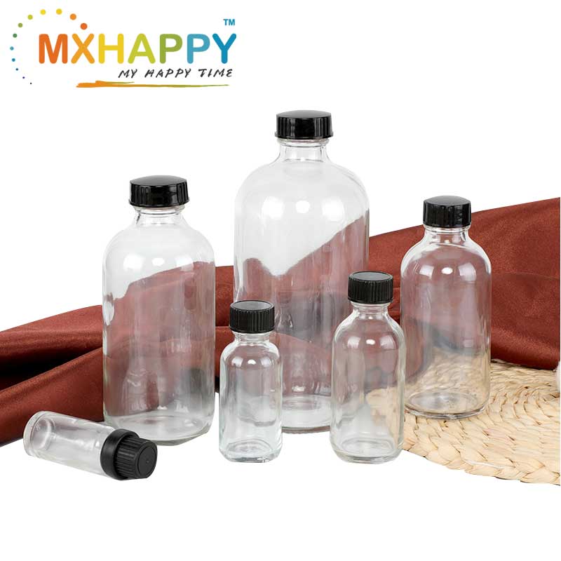 View:Transparent Boston reagent bottle